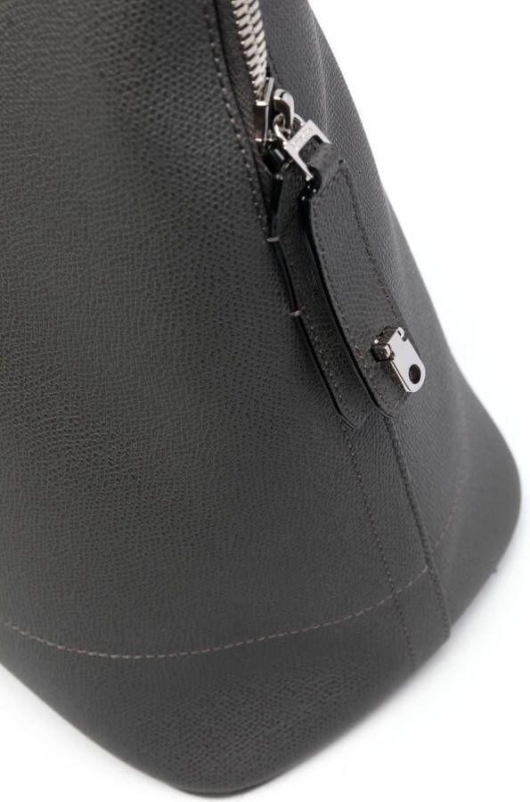 Valextra Leren shopper Grijs
