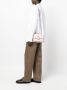 Valextra Nolo kleine crossbodytas Roze - Thumbnail 3
