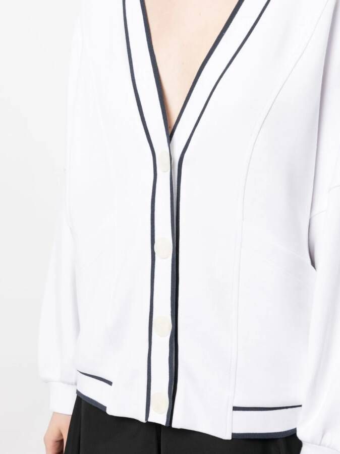 Varley Tweekleurig vest Wit