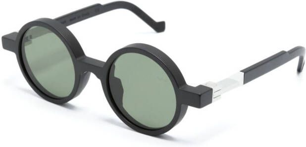 VAVA Eyewear WL0006 zonnebril met rond montuur Zwart