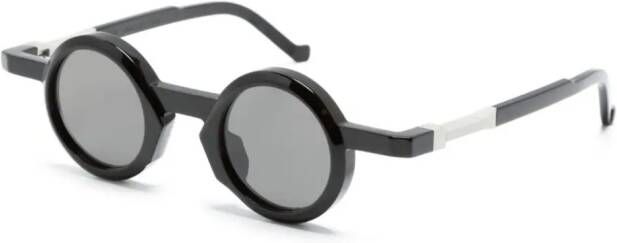 VAVA Eyewear WL0056 zonnebril met rond montuur Zwart