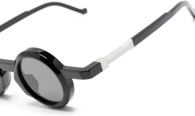 VAVA Eyewear WL0056 zonnebril met rond montuur Zwart