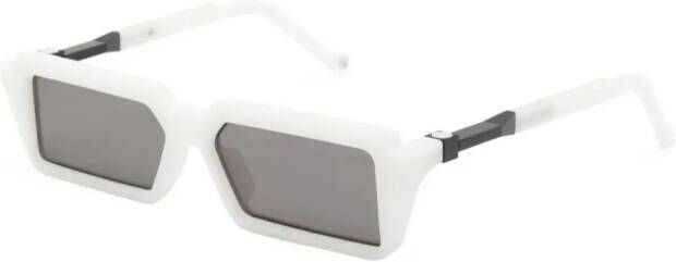 VAVA Eyewear x Suzanne Ciani zonnebril met rechthoekig montuur Wit