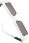 VAVA Eyewear x Suzanne Ciani zonnebril met rechthoekig montuur Wit - Thumbnail 3