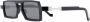 VAVA Eyewear Zonnebril met rechthoekig montuur Zwart - Thumbnail 1
