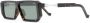 VAVA Eyewear Zonnebril met vierkant montuur Bruin - Thumbnail 2