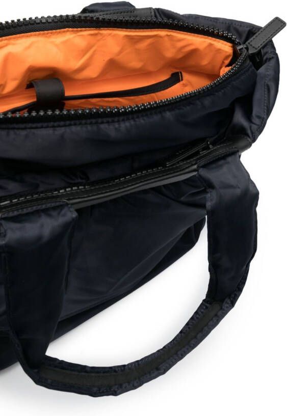VeeCollective Caba shopper van imitatieleer Blauw