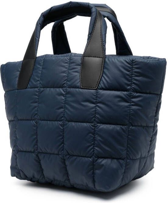 VeeCollective Gewatteerde shopper Blauw
