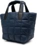 VeeCollective Gewatteerde shopper Blauw - Thumbnail 3
