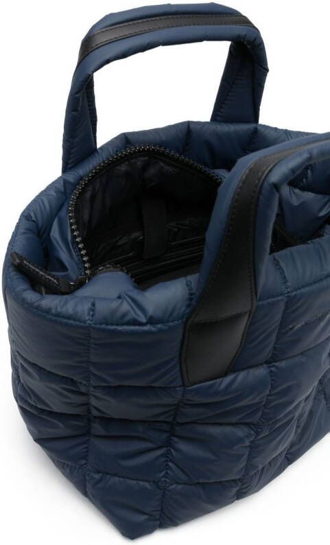 VeeCollective Gewatteerde shopper Blauw