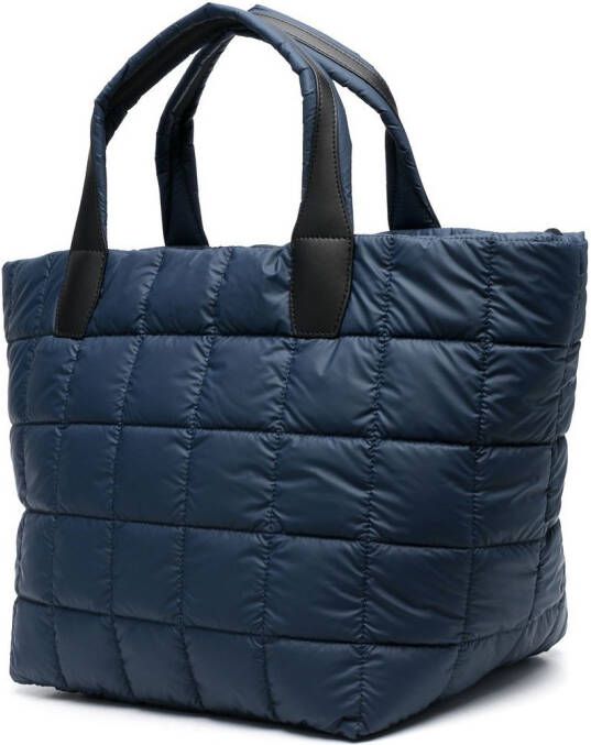 VeeCollective Gewatteerde shopper Blauw