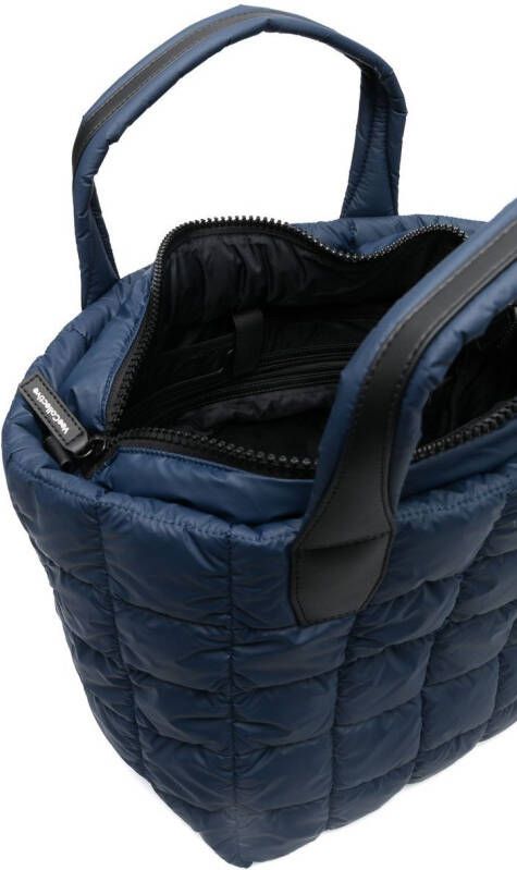 VeeCollective Gewatteerde shopper Blauw