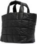 VeeCollective Gewatteerde shopper Zwart - Thumbnail 3