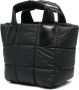 VeeCollective Gewatteerde shopper Zwart - Thumbnail 3