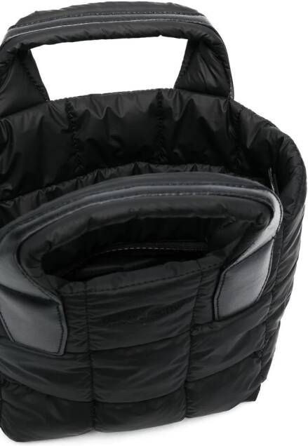 VeeCollective Gewatteerde shopper Zwart