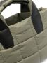 VeeCollective Gewatteerde shopper met logoprint Groen - Thumbnail 4
