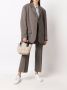 VeeCollective Gewatteerde shopper met logodetail Beige - Thumbnail 2
