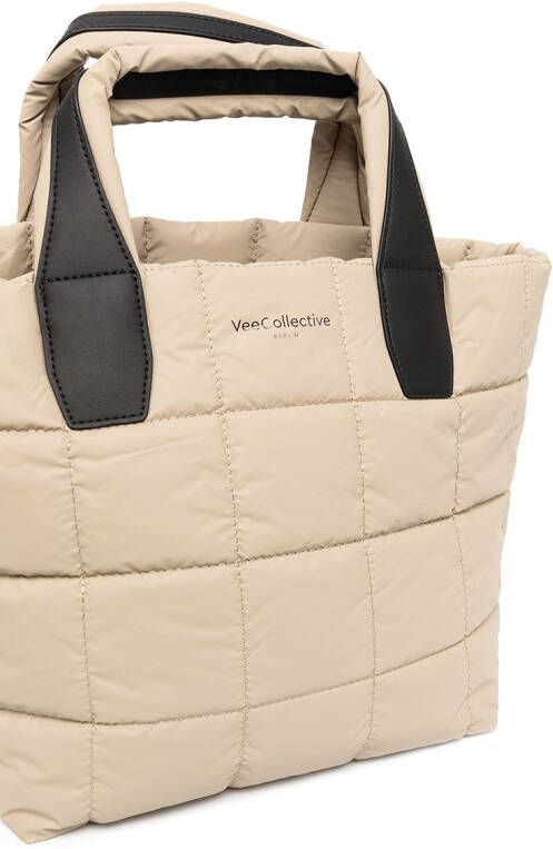 VeeCollective Porter kleine shopper Beige