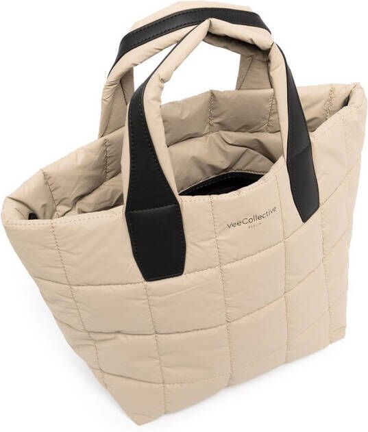VeeCollective Porter kleine shopper Beige