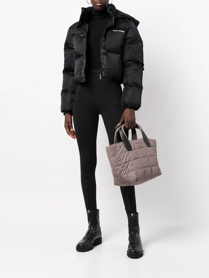 VeeCollective Porter kleine shopper Bruin