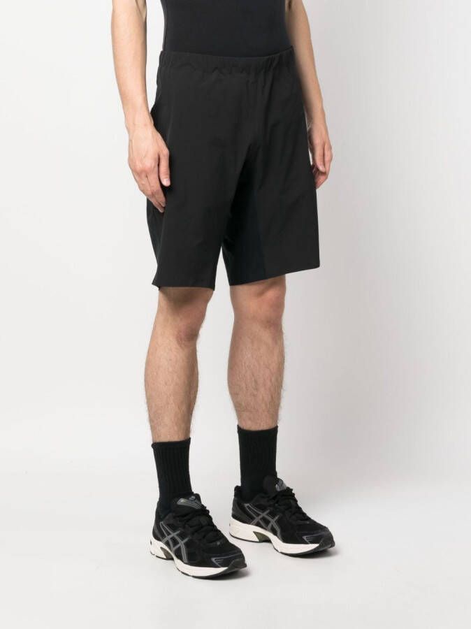 Veilance Tweed shorts Zwart