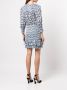 Veronica Beard Mini-jurk met bloemenprint Blauw - Thumbnail 4
