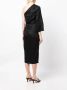 Veronica Beard Asymmetrische jurk Zwart - Thumbnail 4