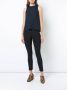 Veronica Beard rits cropped broek Blauw - Thumbnail 2