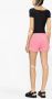 Versace Shorts verfraaid met strik Roze - Thumbnail 4