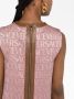Versace Mini-jurk met logo Roze - Thumbnail 3