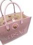 Versace Allover kleine shopper Roze - Thumbnail 5