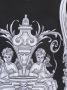 Versace Badpak met barokprint Zwart - Thumbnail 3