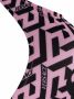 Versace Badpak met geometrische print Roze - Thumbnail 3