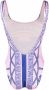 Versace Badpak met print Roze - Thumbnail 2