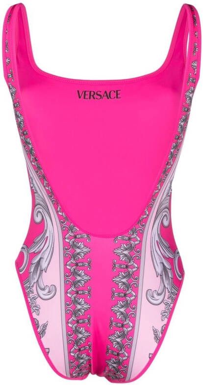 Versace Badpak met print Roze