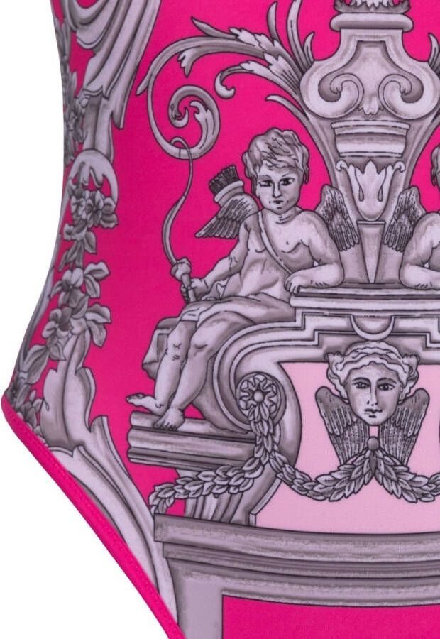 Versace Badpak met print Roze