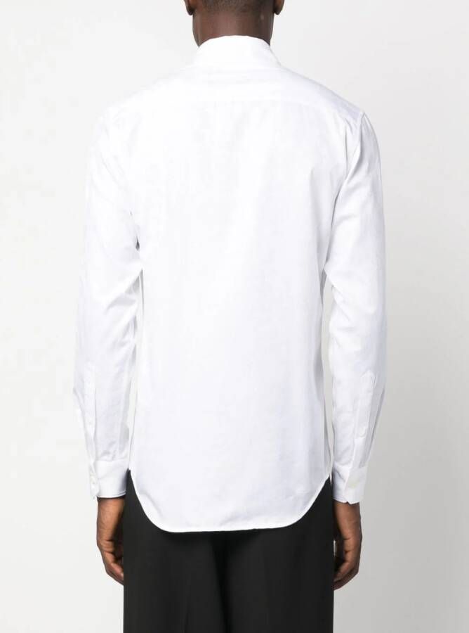 Versace T-shirt met jacquard Wit