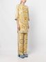 Versace Blouse met barokprint Wit - Thumbnail 3