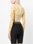Versace Body met baroccoprint Wit - Thumbnail 4