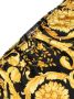 Versace Zijden rok met barokprint Zwart - Thumbnail 3