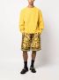 Versace Zijden shorts met print Bruin - Thumbnail 2
