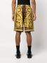Versace Zijden shorts met print Bruin - Thumbnail 4