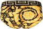 Versace Katoenen slip met barokprint Zwart - Thumbnail 2