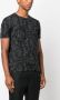 Versace T-shirt met barokprint Zwart - Thumbnail 3