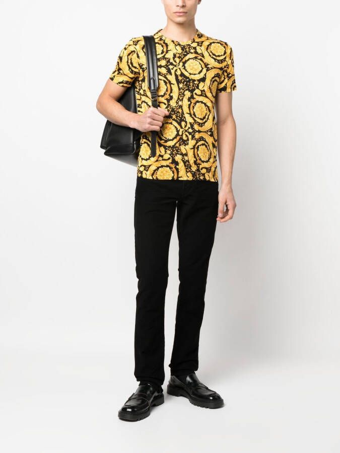 Versace Sweater met ronde hals Zwart