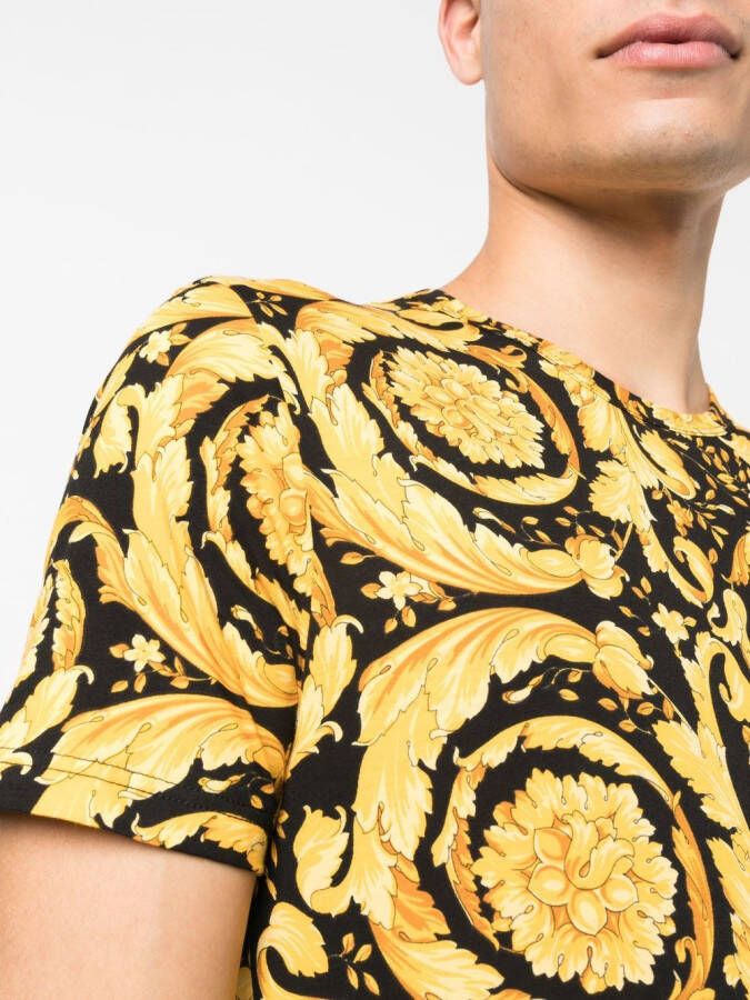 Versace Sweater met ronde hals Zwart