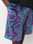 Versace Bermuda shorts met abstract patroon Blauw - Thumbnail 5