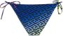 Versace Bikini met monogram Blauw - Thumbnail 2