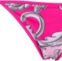 Versace Bikinislip met barokprint Roze - Thumbnail 3