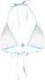 Versace Bikinitop met vlinderprint Blauw - Thumbnail 2